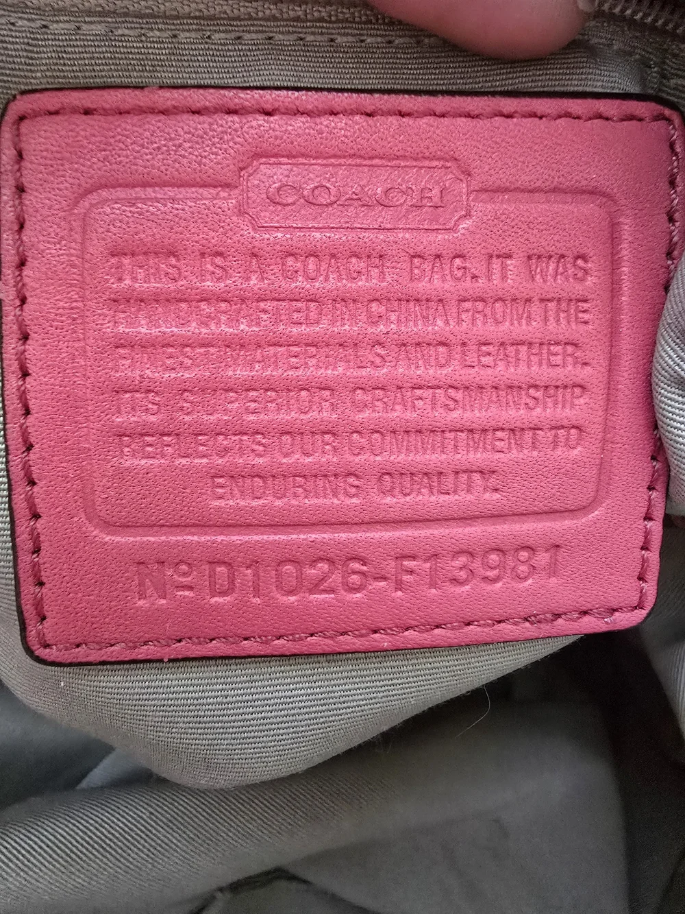 Y2k Pink Coach Carly Optics W/Cherry Charm
